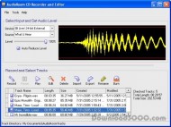 ABS AudioRoom CD Recorder and Editor screenshot